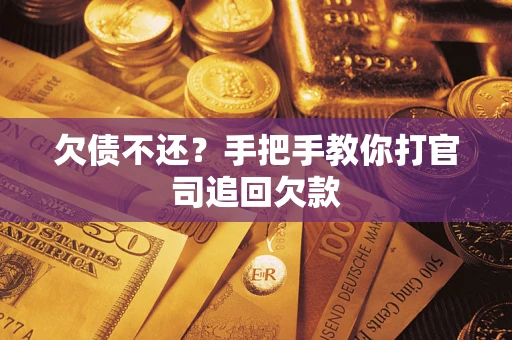 武汉欠债不还？手把手教你打官司追回欠款