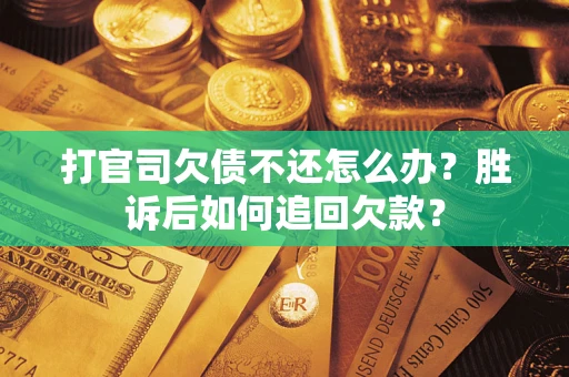 武汉打官司欠债不还怎么办？胜诉后如何追回欠款？
