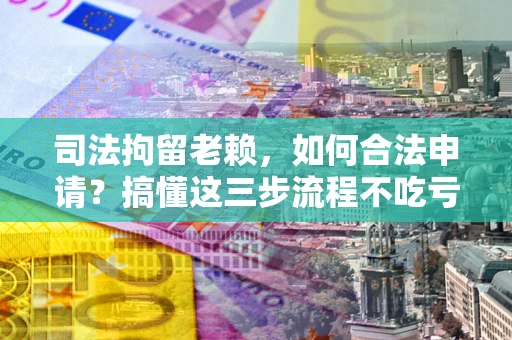 武汉司法拘留老赖，如何合法申请？搞懂这三步流程不吃亏！