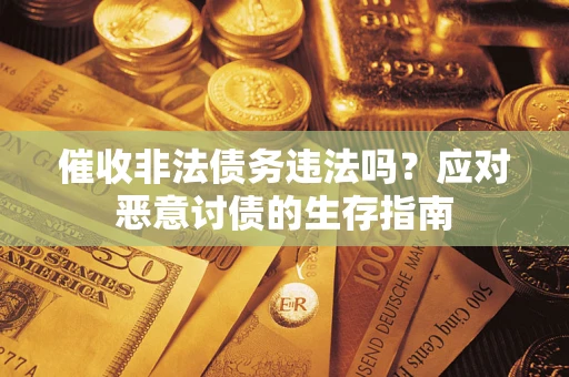 武汉催收非法债务违法吗？应对恶意讨债的生存指南