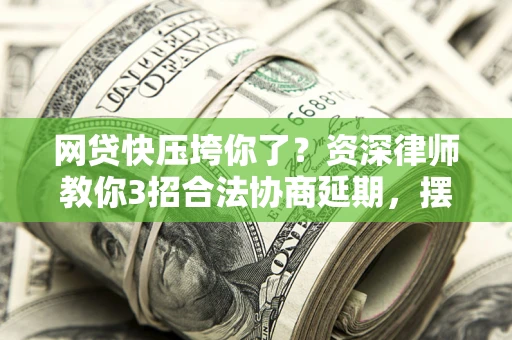 武汉网贷快压垮你了？资深律师教你3招合法协商延期，摆脱暴力催收！
