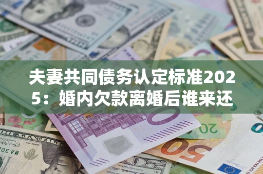 武汉夫妻共同债务认定标准2025:婚内欠款离婚后谁来还? 武汉夫妻共同债务认定标准2025:婚内欠款离婚后谁来还?