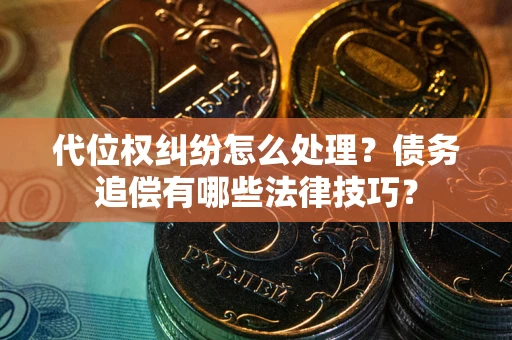 武汉代位权纠纷怎么处理？债务追偿有哪些法律技巧？